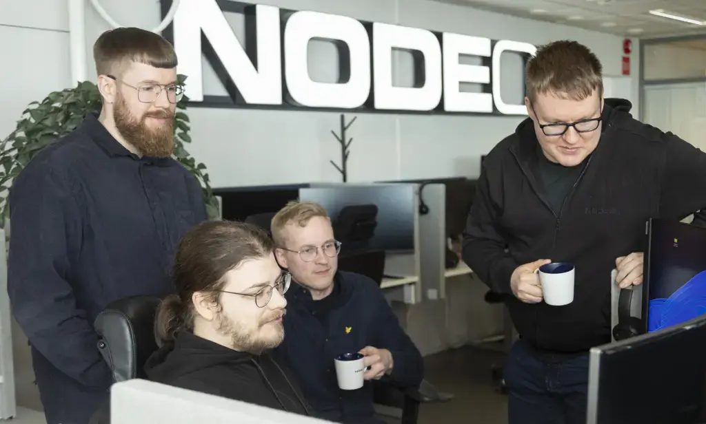 Nodeonin ohjelmistokehittäjiä